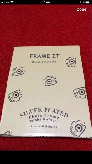 New photo frame 7"x5"