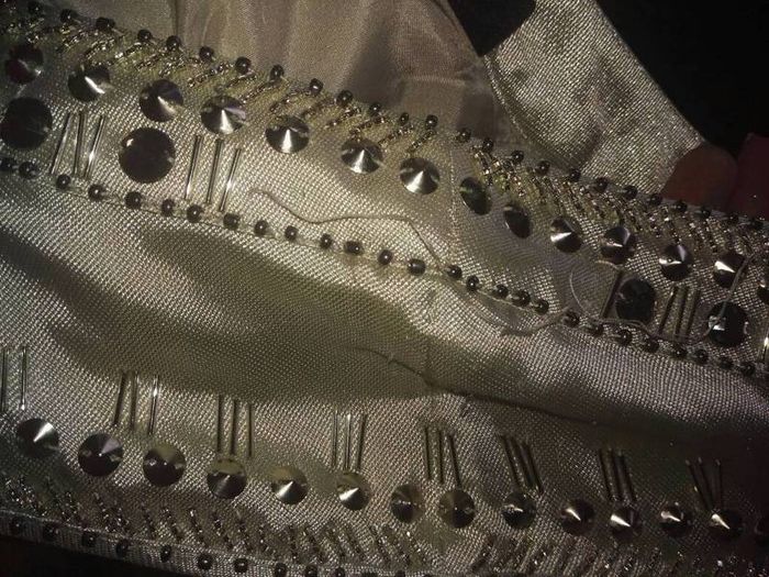 Warehouse Silver Dress