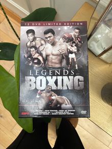 Legends of Boxing 12 DVD Ltd. Edition Never Used