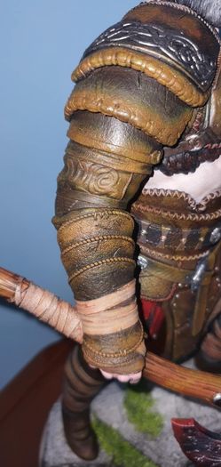 Kratos 14.5in Custom Statue Premium Hand Painted Collector Quality