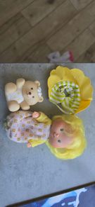 1979 Buttercookie the Doll and Jellybear complete outfit Strawberry Shortcake Kenner A.G.C Same era as MLP G1 My Little Pony