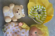 1979 Buttercookie the Doll and Jellybear complete outfit Strawberry Shortcake Kenner A.G.C Same era as MLP G1 My Little Pony