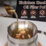 Brand New LOVIVER Stainless Steel Oil Filter Pot, Image 7