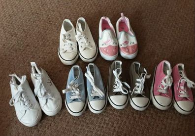 6 Pairs of Girls Casual Shoes