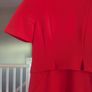 Whistles pink salmon mid dress Image 2