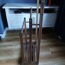 Dark Wooden towel rack bought off amazon Image 4