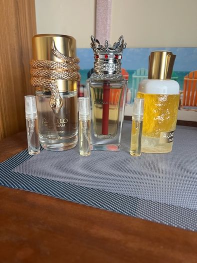 Perfume samples bundle Arabic fragrances choose yours