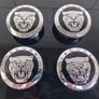 4 x Jaguar Centre Caps (Black) FREE POST Image 2