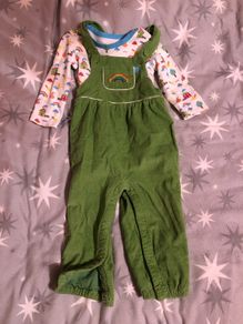 Little Bird dungarees and top