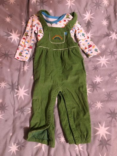 Little Bird dungarees and top