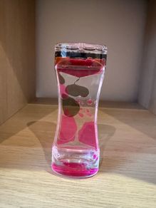 Drop Hourglass Liquid Motion Bubble Timer with Bubbles sensory item
