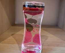 Drop Hourglass Liquid Motion Bubble Timer with Bubbles sensory item