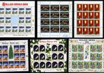 1985-1996 Ireland Christmas Commemorative Stamp Sheet Collection Mint Never Hinged (MNH) Complete