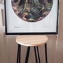 French beautiful Silkscreen framed print by P Opal Image 4