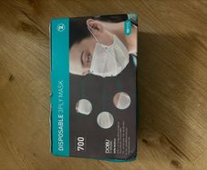Disposable face mask