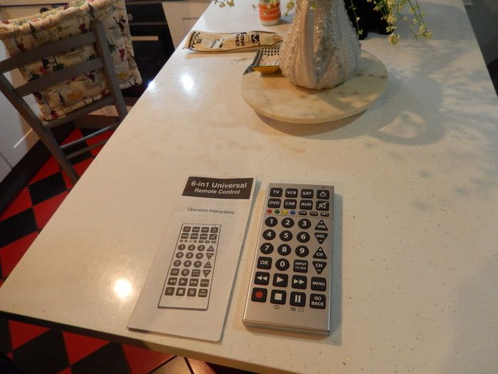 Jumbo Remote Control 6 in 1