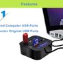 Usb Hub 2.0 3 Ports Tf Micro Sd Card Reader Slot Usb Multi Usb Splitter Cables Ft For Laptop And Macbook Image 4