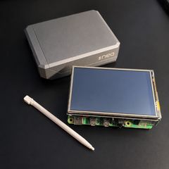 Raspberry PI 4 Model B + 3.5'' display touch + metal case + HDMI cable