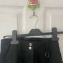 Black womens cargo trousers Image 2