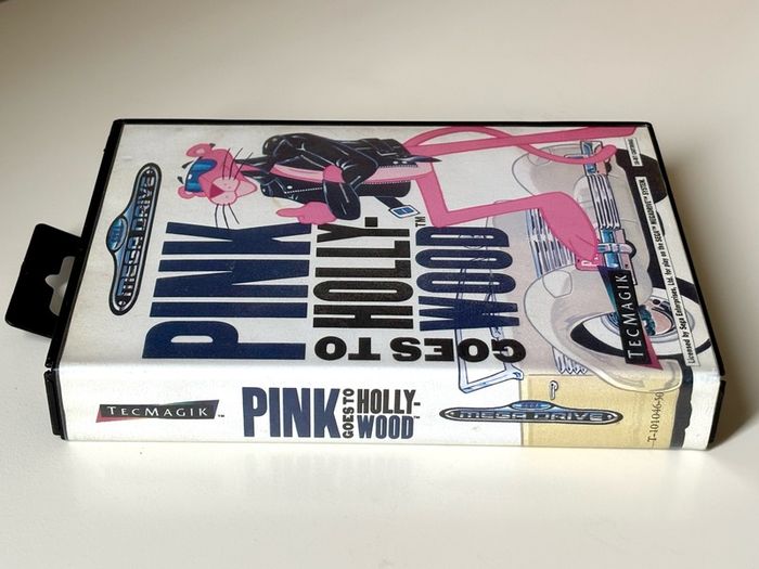 Pink Goes to Hollywood for Sega Mega Drive Boxed and Minty