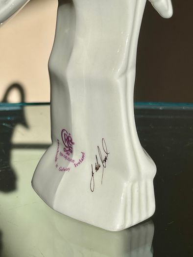 Vintage 1980's Cre Irish Porcelain Celtic Horse, Joe McCaul