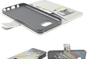 Slot Folding Flip Cover Wallet Holder PU Leather Case For Samsung Galaxy Note 5