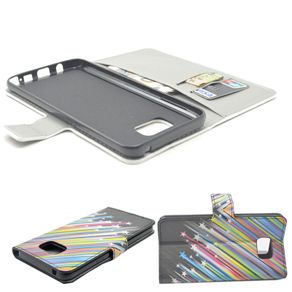 Slot Folding Flip Cover Wallet Holder PU Leather Case For Samsung Galaxy Note 5