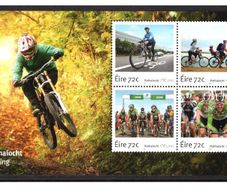 2016 Ireland Cycling in Ireland Commemorative Stamps Miniature Sheet Mint Never Hinged (MNH)