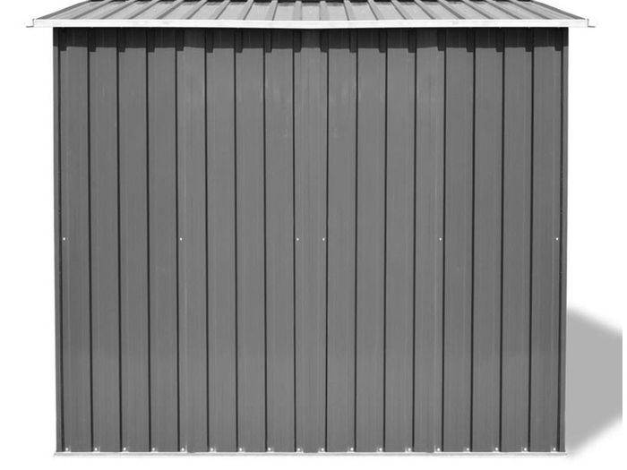 Garden Storage Shed Anthracite Steel 257x205x178 Cm Multiple Colours Available (free Postage)