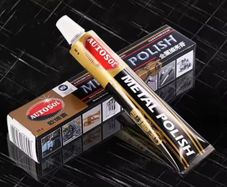 Autosol Metal polish paste.