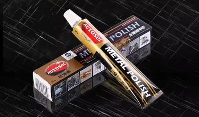 Autosol Metal polish paste.
