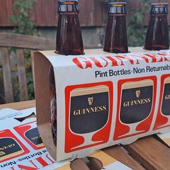 Vintage Guinness 3 Pint Bottle Pack Holder