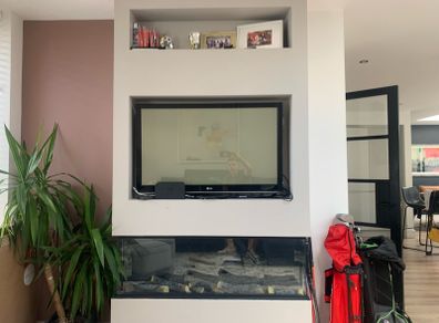 LG 42 inch TV and wall bracket