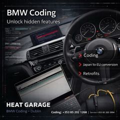 BMW Coding and Hidden Features Activation - All Series (E/F/G) - Dublin