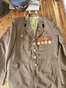 Soviet tankman's uniform cccp