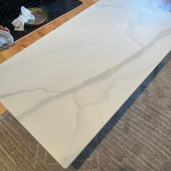 granite and quartz stone , luxury porcelain island just cut brand new 1485mm x 795