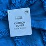 NEW Blue Cushion Covers x2 Image 5