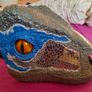 Chomp and Roar Jurassic Blue mask Image 2