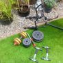 weights and lifting bench Image 2