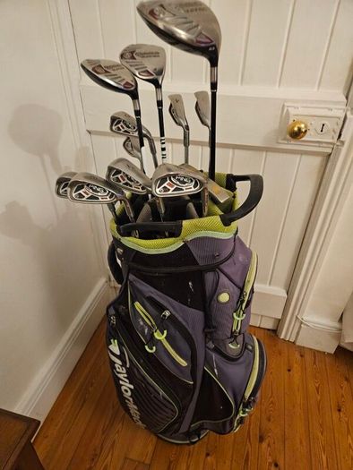 Taylormade G15 Set Of Golf Clubs Plus Driver,5 Wood-3 Wood Plus Putter.