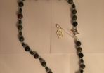 Agate & Clear quartz necklace