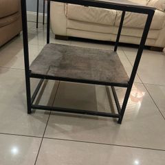 metal table
