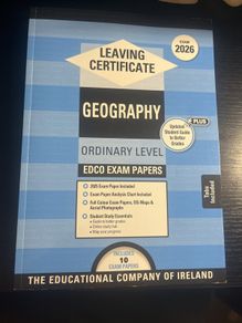 leaving cert geography ordinary level exam papers 2026
