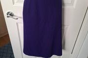 Ara Purple  Wool Mix Skirt Size 16