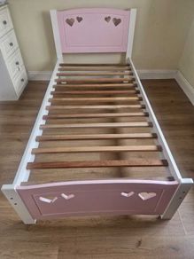 Kids Single Bed Frame & Mattress