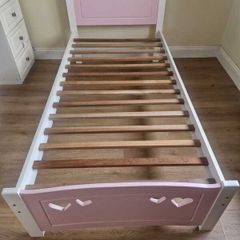 Kids Single Bed Frame & Mattress