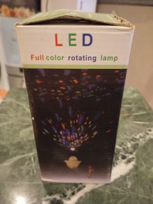 LED Rotating Disco Bulb