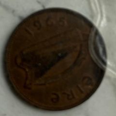 Irish Halfpenny 1965