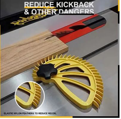 BRAND NEW Table Saw Hedgehog Push Block Plastic 2 In 1 Wood Saw Putter Tool Works With Table Saws And Router Table Auxiliary Tools