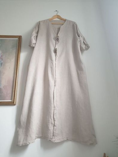 Linen Dress Size Uk 14